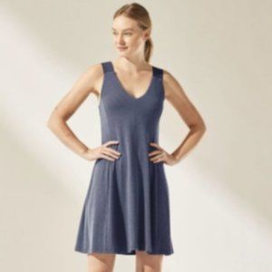 Athleta Santorini Support Dress - Navy Heather S